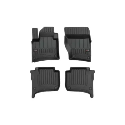 Tappetini Gomma Specifici 4 Pezzi Neri per Volkswagen Touareg 2010-2018