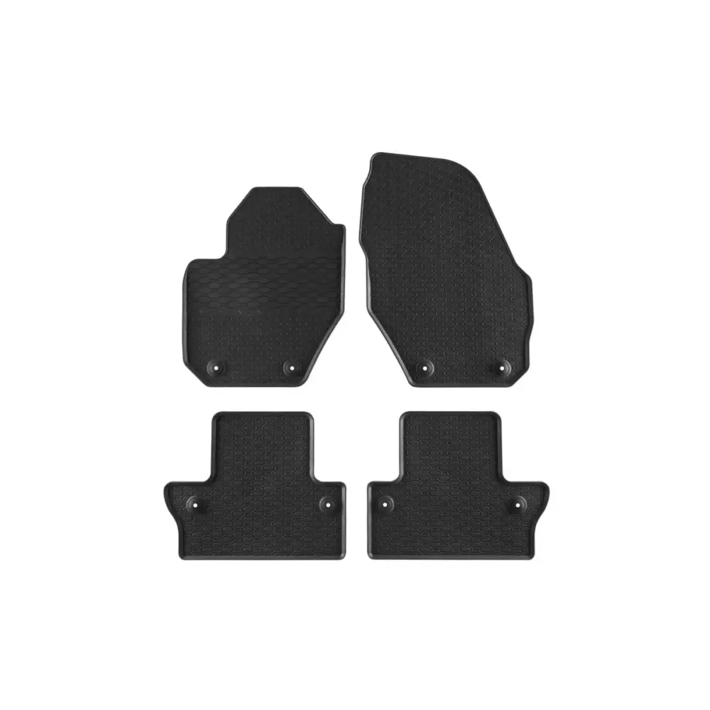 Tappetini Gomma Specifici 4 Pezzi Neri per Volvo S60 2010-2018
