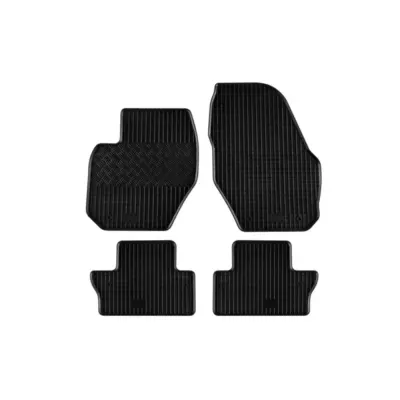 Tappetini Gomma Specifici 4 Pezzi Neri per Volvo S60 dal 2011