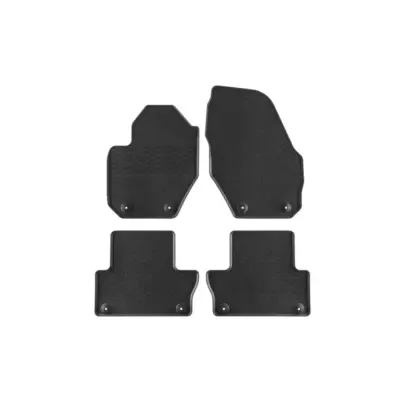 Tappetini Gomma Specifici 4 Pezzi Neri per Volvo XC60 2008-2017