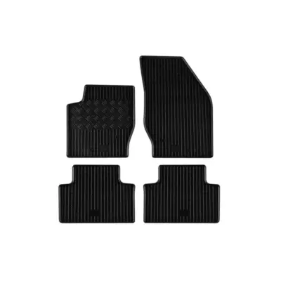 Tappetini Gomma Specifici 4 Pezzi Neri per Volvo XC90 2003-2014