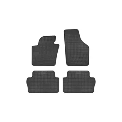 Tappetini Gomma Specifici 4 Pezzi Neri per VW Sharan 2010 in Poi 5 Posti