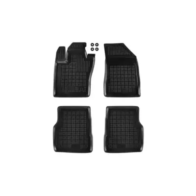 Tappetini Gomma Specifici 4 Pezzi Nero per Alfa Romeo Tonale Phev dal 2022