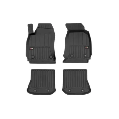 Tappetini Gomma Specifici 4 Pezzi Nero per Audi A4 B5 Avant 1994-2001