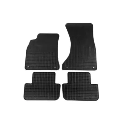 Tappetini Gomma Specifici 4 Pezzi Nero per Audi A4 B8 2007-2015