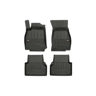 Tappetini Gomma Specifici 4 Pezzi Nero per Audi A7 C8 Sportback dal 2017
