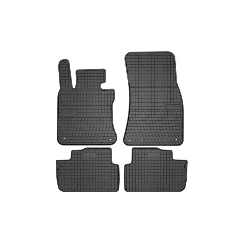 Tappetini Gomma Specifici 4 Pezzi Nero per BMW Serie 4 F32 2013-2020