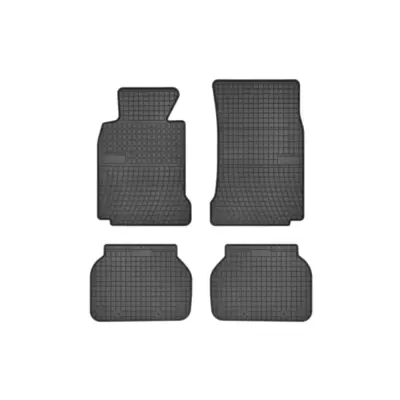 Tappetini Gomma Specifici 4 Pezzi Nero per BMW Serie 5 E39 1995-2003