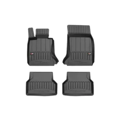 Tappetini Gomma Specifici 4 Pezzi Nero per BMW Serie 5 E60 E61 2003-2010