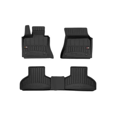 Tappetini Gomma Specifici 4 Pezzi Nero per BMW X5 F15 2013-2018