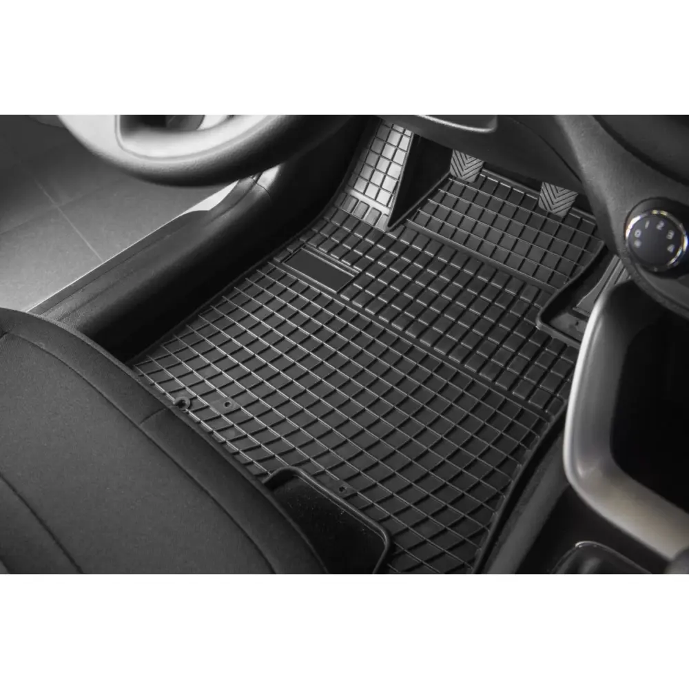 Tappetini Gomma Specifici 4 Pezzi Nero per Chevrolet Lacetti 2003-2009