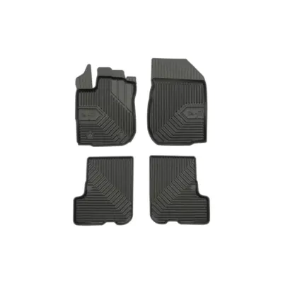 Tappetini Gomma Specifici 4 Pezzi Nero per Dacia Sandero 2012-2020