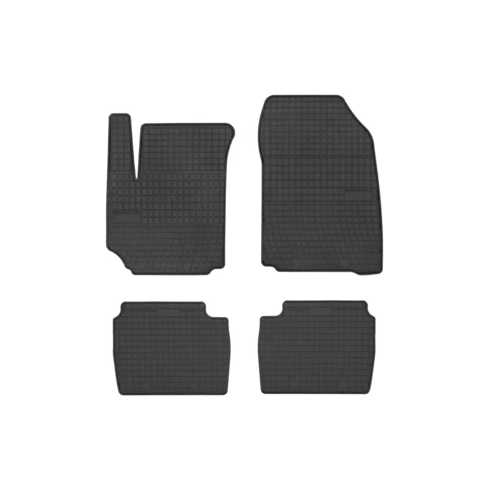 Tappetini Gomma Specifici 4 Pezzi Nero per Fiat Croma 2005-2011
