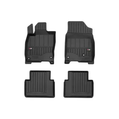 Tappetini Gomma Specifici 4 Pezzi Nero per Honda Civic X 2015-2021