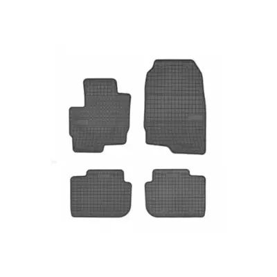 Tappetini Gomma Specifici 4 Pezzi Nero per Mitsubishi Colt 2008-2012 5 Porte