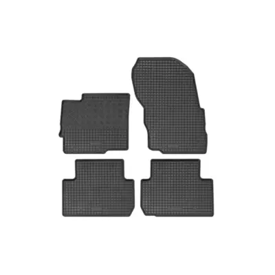 Tappetini Gomma Specifici 4 Pezzi Nero per Mitsubishi Eclipse Cross dal 2018