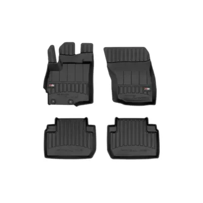 Tappetini Gomma Specifici 4 Pezzi Nero per Mitsubishi Outlander 2012-2021