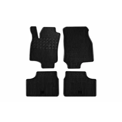 Tappetini Gomma Specifici 4 Pezzi Nero per Opel Astra G 1998-2004