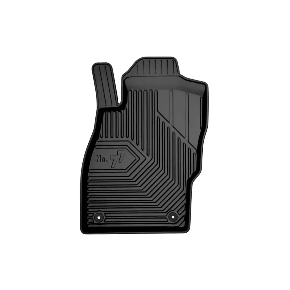 Tappetini Gomma Specifici 4 Pezzi Nero per Opel Corsa D 2006-2014