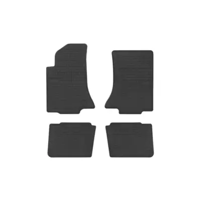 Tappetini Gomma Specifici 4 Pezzi Nero per Opel Omega B 1994-1999