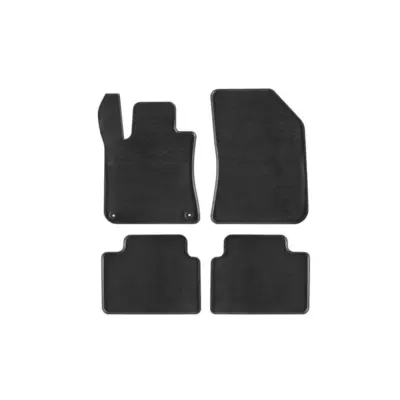 Tappetini Gomma Specifici 4 Pezzi Nero per Peugeot 308 Sw 2013-2021