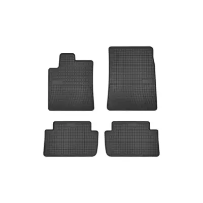 Tappetini Gomma Specifici 4 Pezzi Nero per Peugeot 407 2004-2011