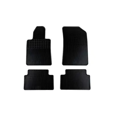 Tappetini Gomma Specifici 4 Pezzi Nero per Peugeot 508 Berlina Sw dal 2011
