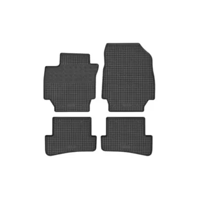 Tappetini Gomma Specifici 4 Pezzi Nero per Renault Captur dal 2013