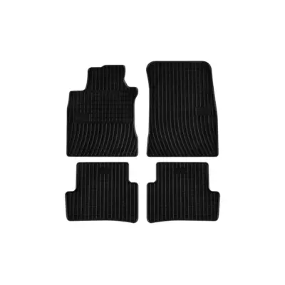 Tappetini Gomma Specifici 4 Pezzi Nero per Renault Modus 2004-2012