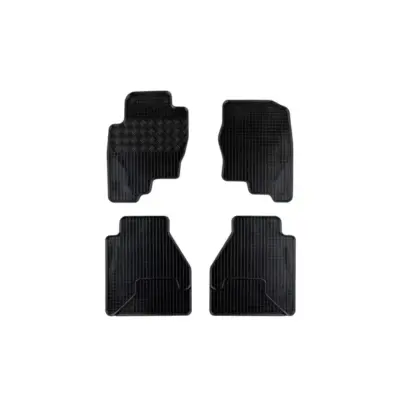 Tappetini Gomma Specifici 4 Pezzi Nissan Navara dal 2005 Nero