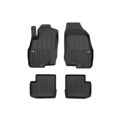 Tappetini Gomma Specifici 4 Pezzi per Fiat Punto Evo 5 Porte 2005-2018