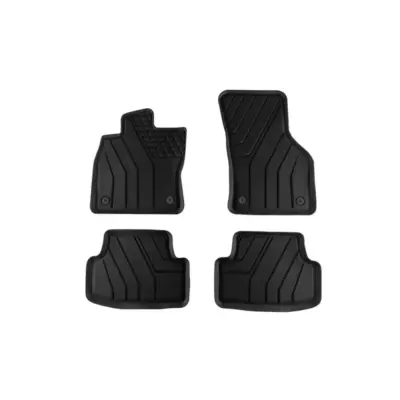 Tappetini Gomma Specifici 4 Pezzi per Volkswagen Golf 7 2008-2019