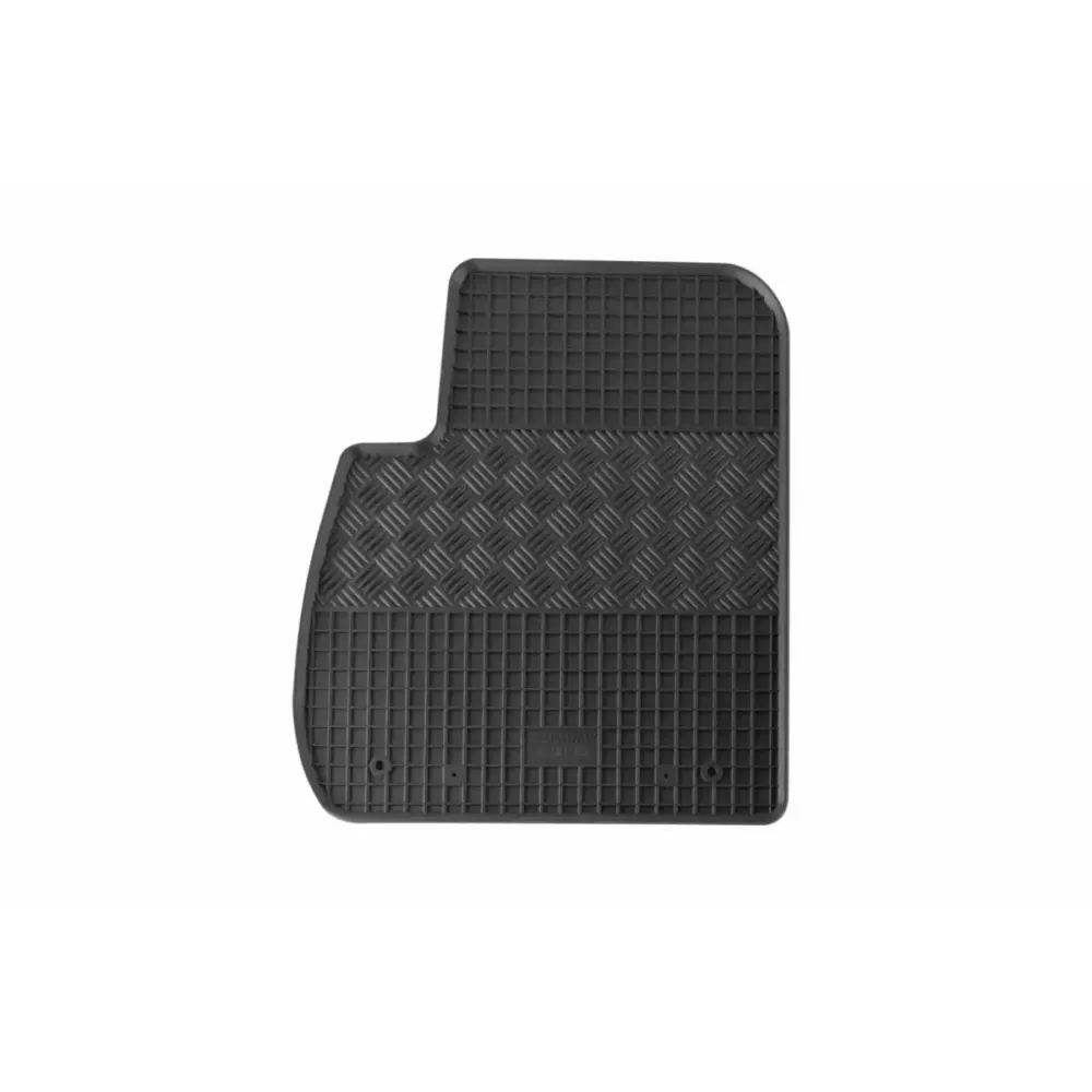 Tappetini Gomma Specifici 6 Pezzi Neri per Opel Zafira C dal 2012 7 Posti