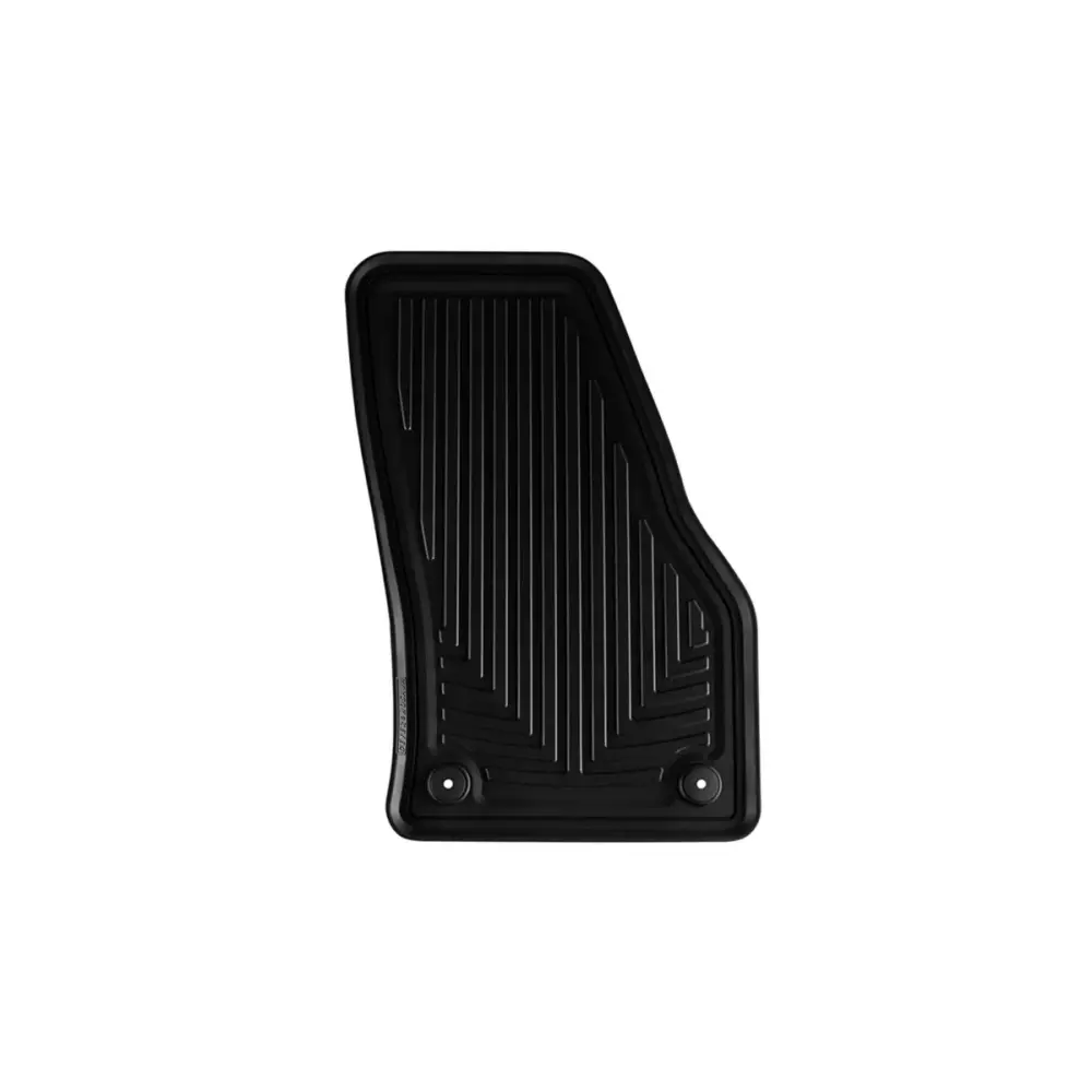 Tappetini Gomma Specifici Deep 4 Pezzi Neri per Volkswagen Golf Vii 2012-2019