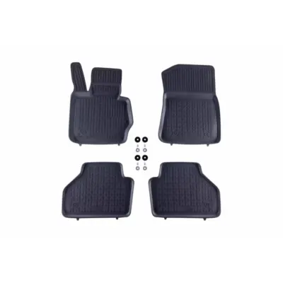 Tappetini Gomma Specifici Grigi 4 Pezzi per BMW X3 F25 2010-2017