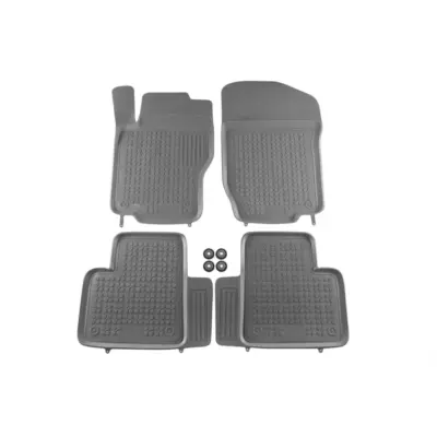 Tappetini Gomma Specifici Grigi 4 Pezzi per Mercedes ml W164 2005-2011 Gl X164