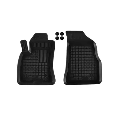 Tappetini Gomma Specifici Posteriori 2 Pezzi Neri per Fiat Doblo dal 2010