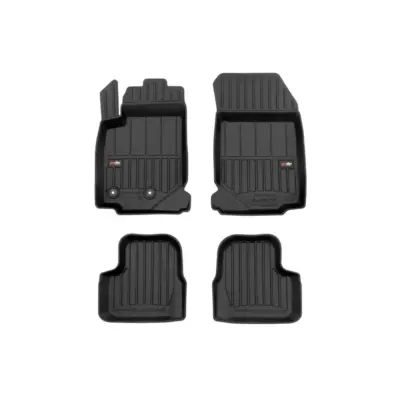 Tappetini Gomma Specifici Set 3 Pezzi Neri per Jeep Avenger dal 2018