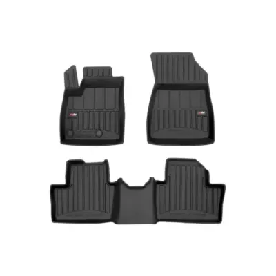 Tappetini Gomma Specifici Set 3 Pezzi Neri per Renault Austral Mild Hybrid