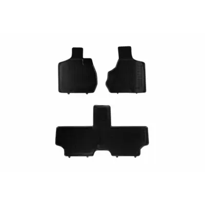 Tappetini Gomma Specifici Set 3 Pezzi Nero per Chrysler Voyager 2001-2006