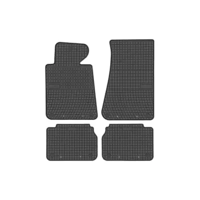 Tappetini Gomma Specifici Set 4 Pezzi Neri per BMW Serie 5 E34 1988-1996