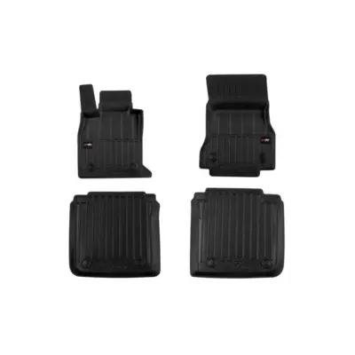 Tappetini Gomma Specifici Set 4 Pezzi Neri per BMW Serie 7 G70 dal 2022