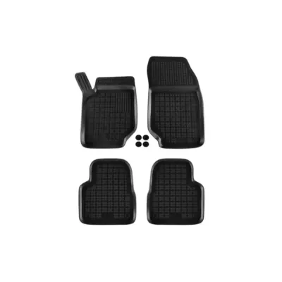 Tappetini Gomma Specifici Set 4 Pezzi Neri per Citroën C4 dal 2020