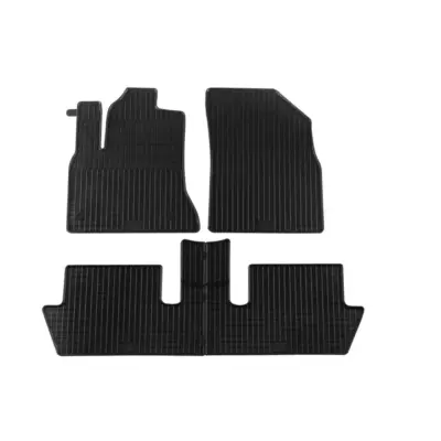 Tappetini Gomma Specifici Set 4 Pezzi Neri per Citroën C4 Picasso 2006-2013