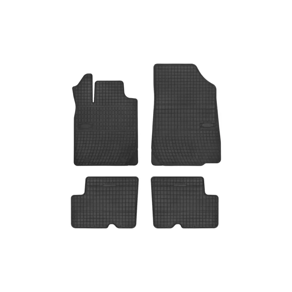 Tappetini Gomma Specifici Set 4 Pezzi Neri per Dacia Duster 2010-2014