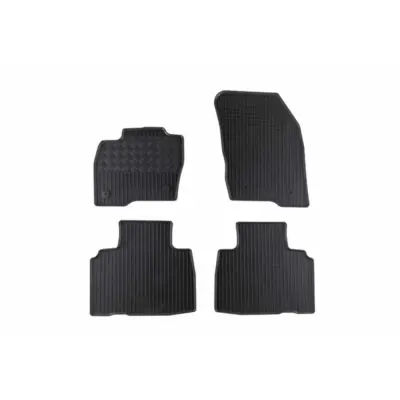Tappetini Gomma Specifici Set 4 Pezzi Neri per Ford Edge dal 2016