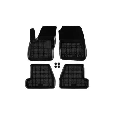 Tappetini Gomma Specifici Set 4 Pezzi Neri per Ford Focus 2011-2018
