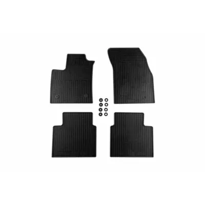 Tappetini Gomma Specifici Set 4 Pezzi Neri per Ford Focus dal 2018