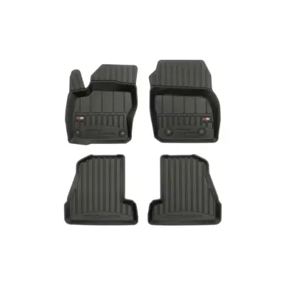 Tappetini Gomma Specifici Set 4 Pezzi Neri per Ford Focus MK3 2010-2018