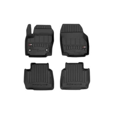 Tappetini Gomma Specifici Set 4 Pezzi Neri per Ford Mondeo 2010-2014